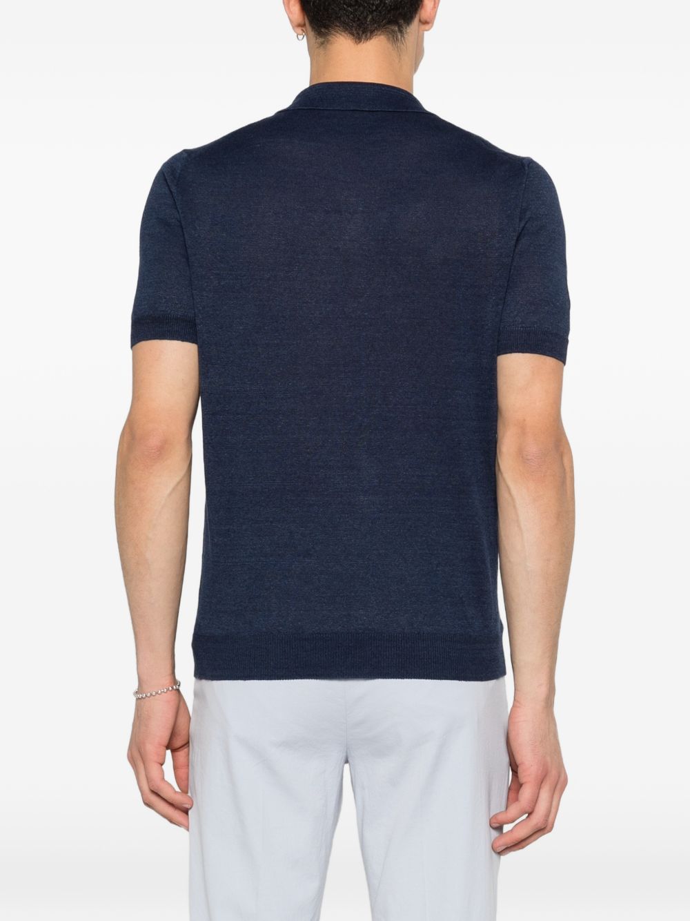 Polo in maglia scollo a V KEITHGSE2602 598 TAGLIATORE
