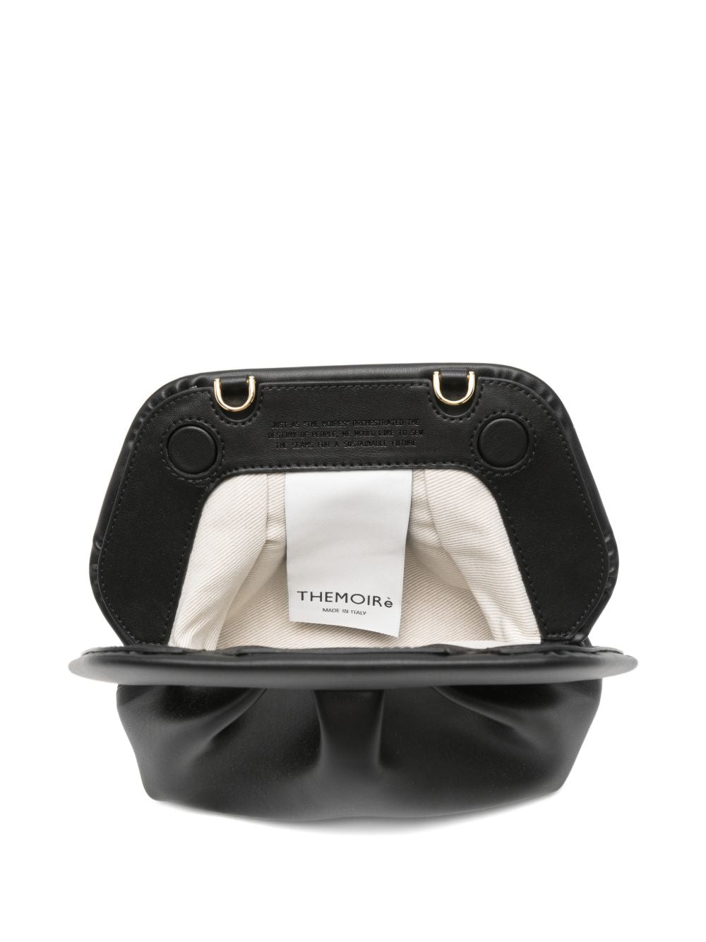 Clutch arricciata con tracolla TMBS0OOVF 0303A THEMOIRE'