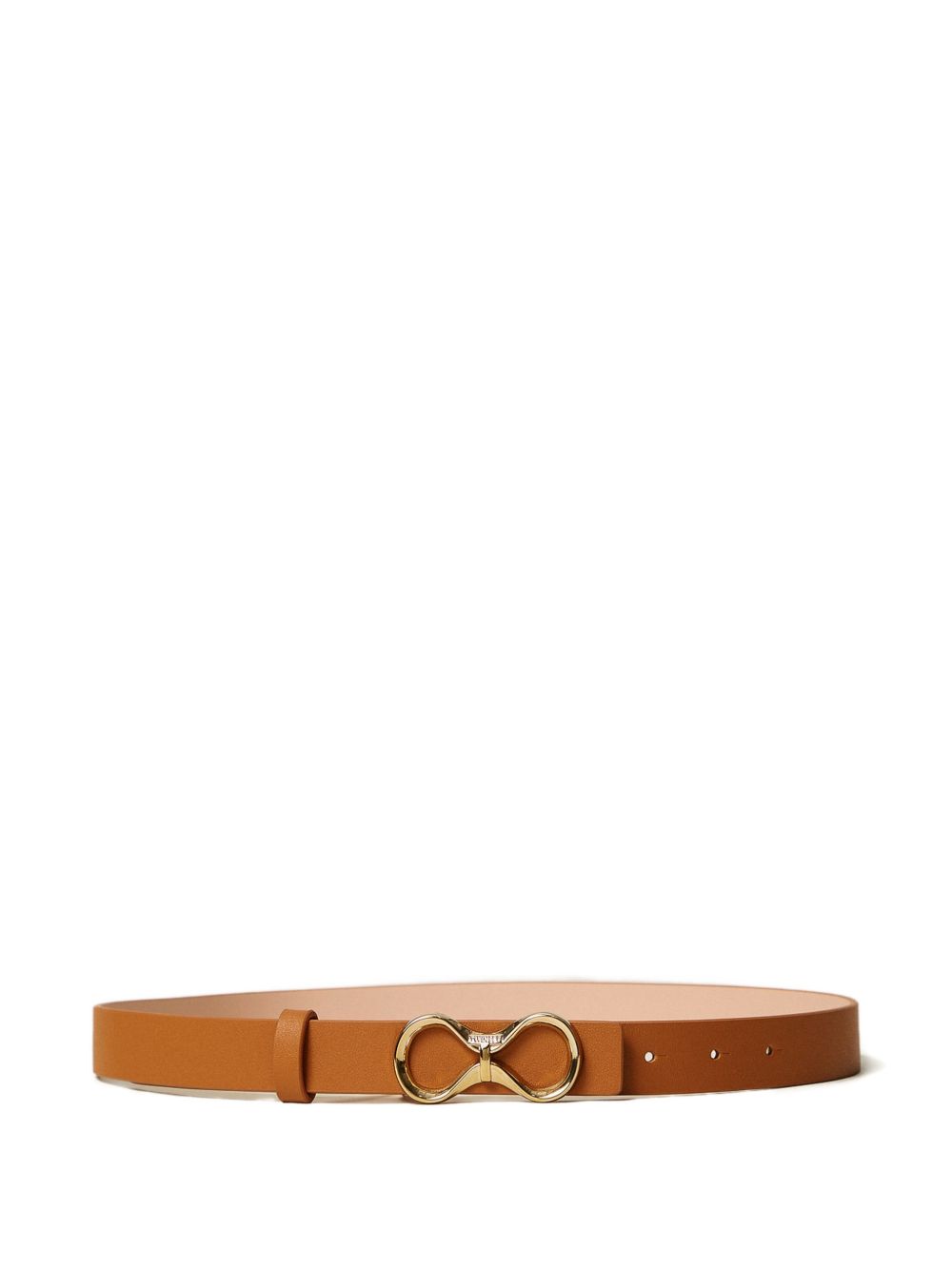 Cintura in pelle con fibbia logo 261TA4440 13353 TWINSET