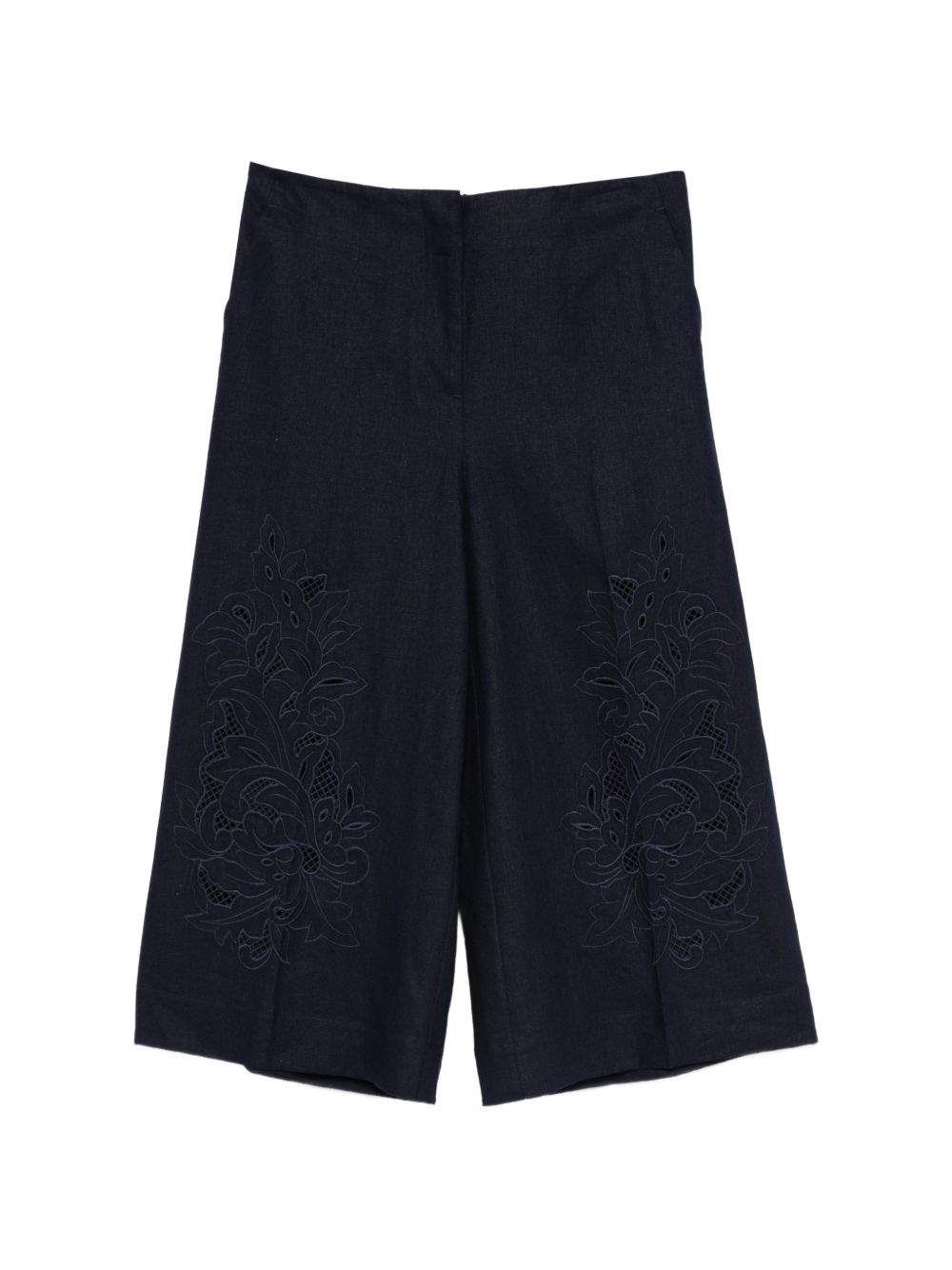 Bermuda in lino e viscosa con ricami 261TP2313 13172 TWINSET