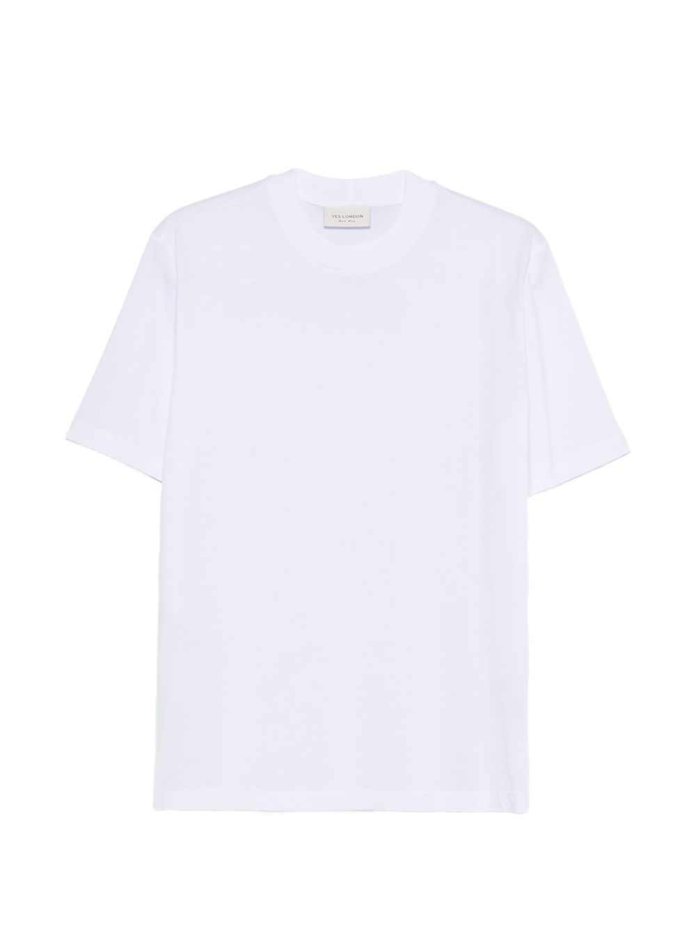 T-shirt in cotone girocollo XM4258 BIANCO YES LONDON