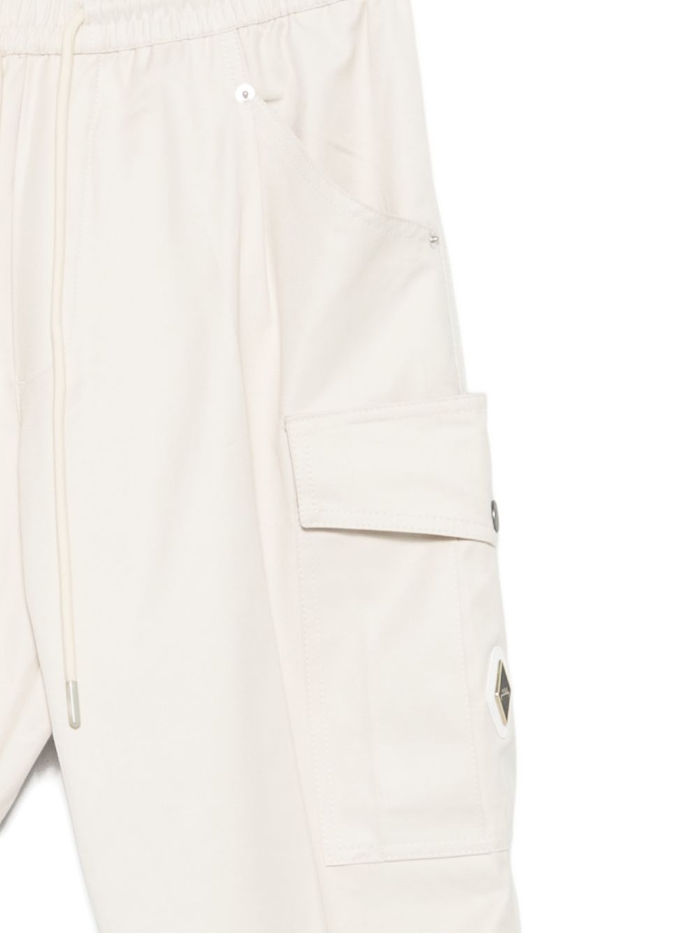 Pantaloni in cotone con coulisse XP3375 PANNA YES LONDON