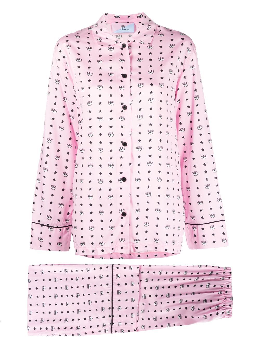 1242 Pigiama Rosa Multilogo A50103227 1242 CHIARA FERRAGNI