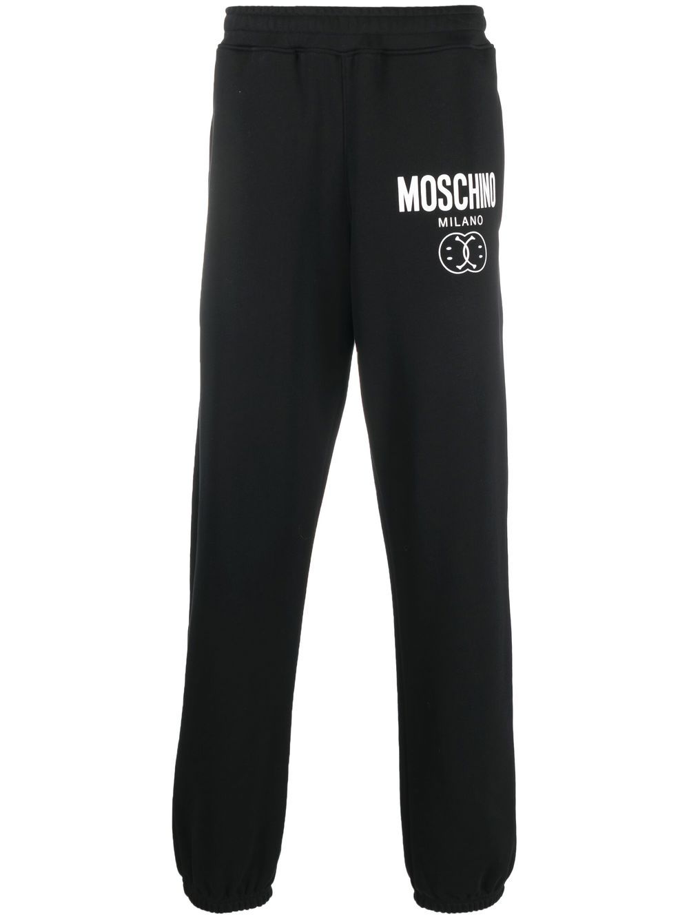 Pantatuta nero logo laterale J03157028 1555 MOSCHINO COUT