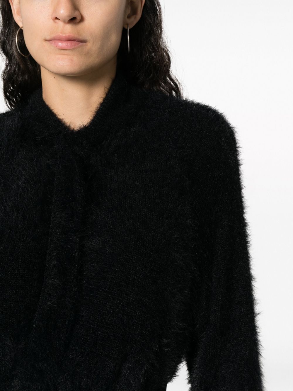Maglia Donna Nero Poliammide A09335106 0555 ALBERTA FERRETTI