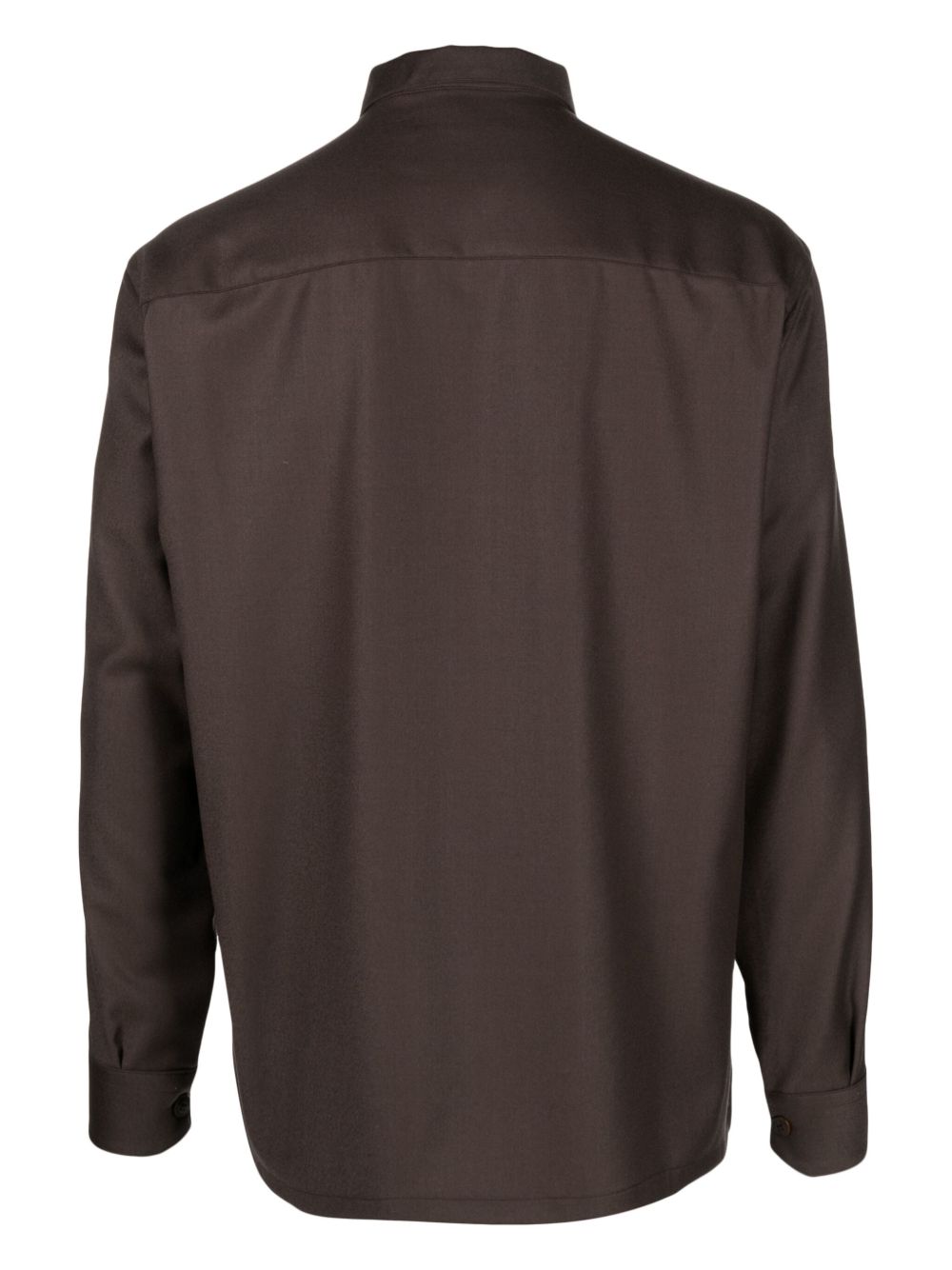 Camicia Uomo Cioccolato Lana V31 5650 COSTUMEIN