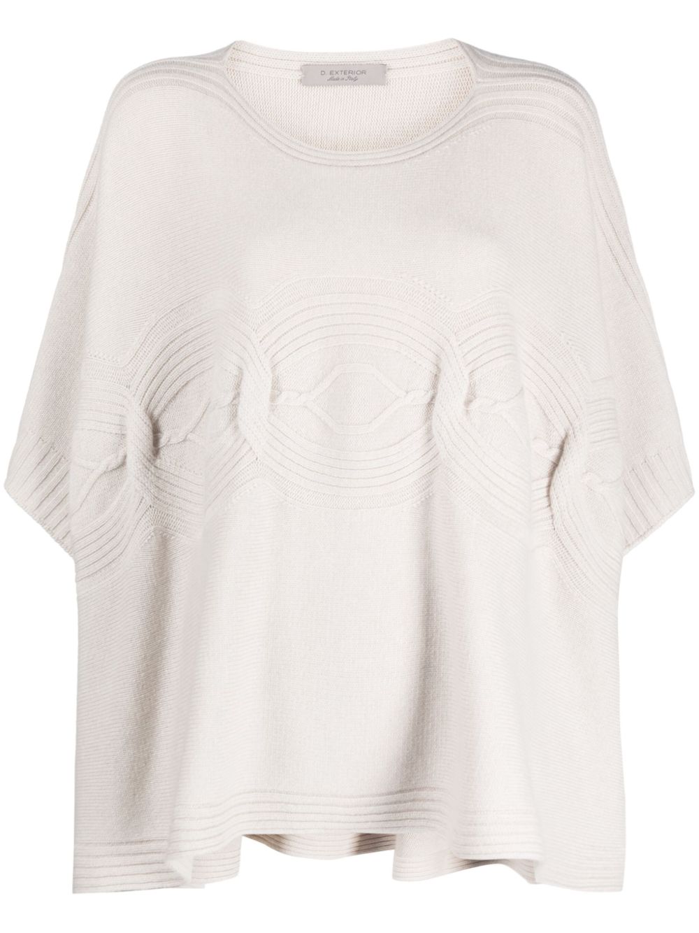 Capospalla Donna Beige in lana 57232 10 D.EXTERIOR