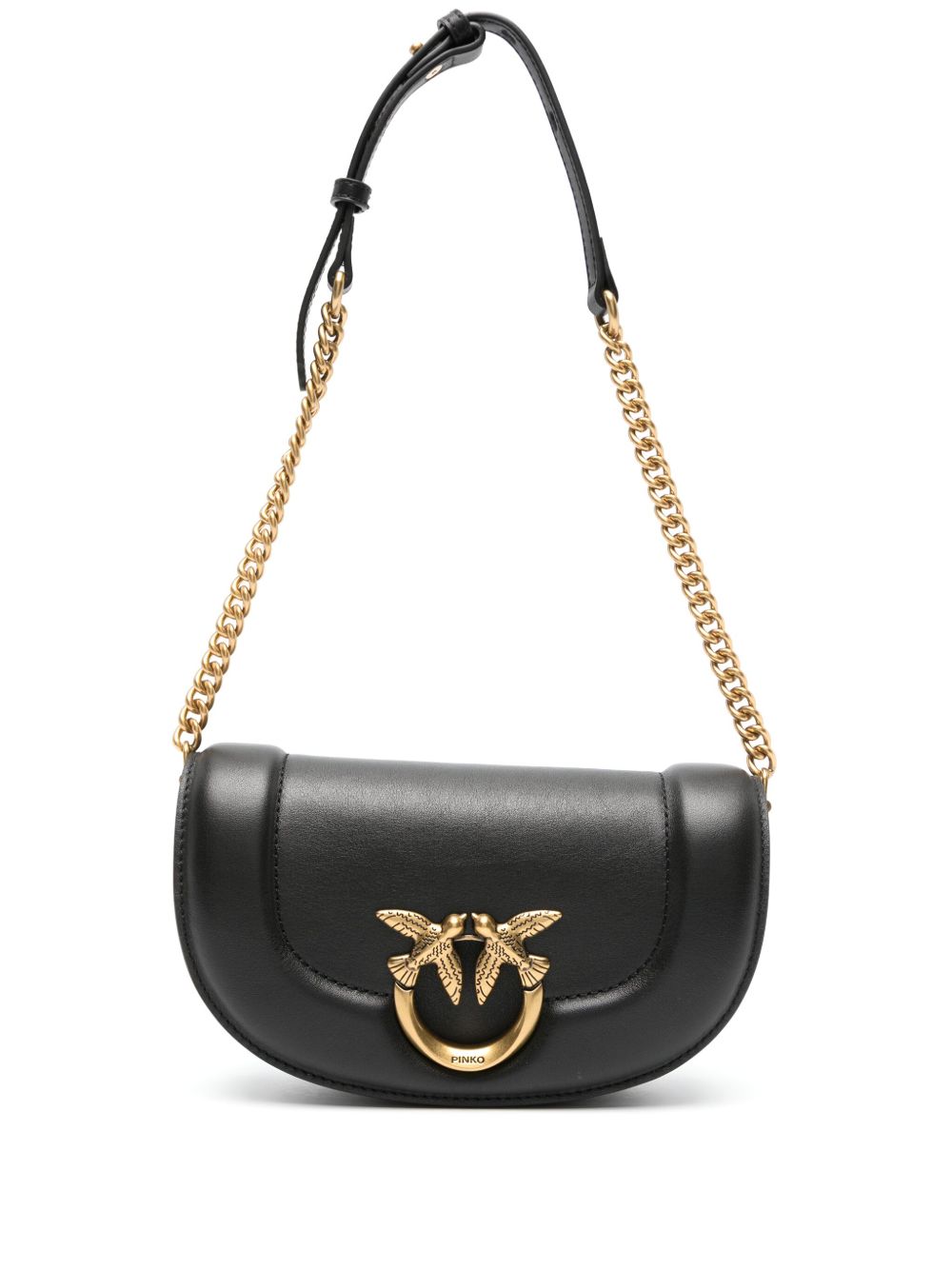 Borsa nera Love Birds 101971A0QO Z99Q PINKO