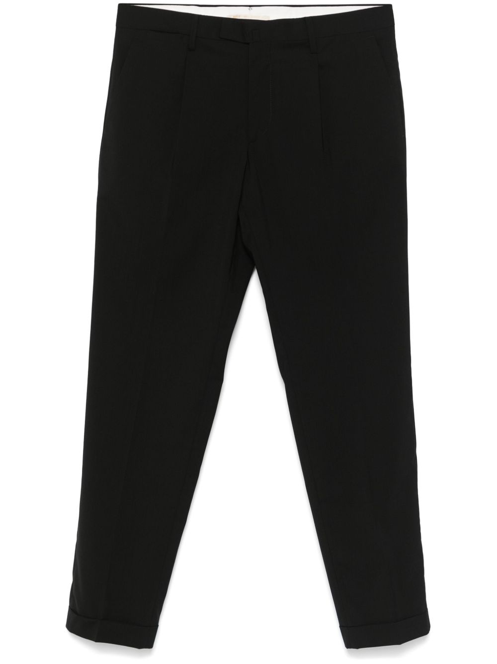 Pantalone nero gamba affusolata BG21S324082 00010 BRIGLIA