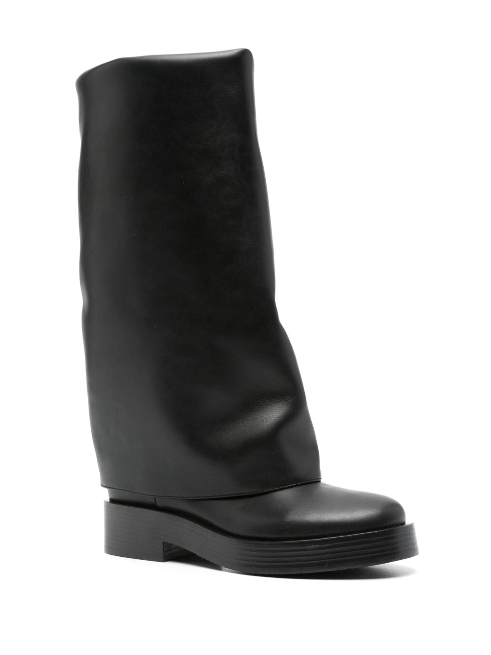 Stivale con risvolto nero 1S357Y0301LAABR 9000 CASADEI