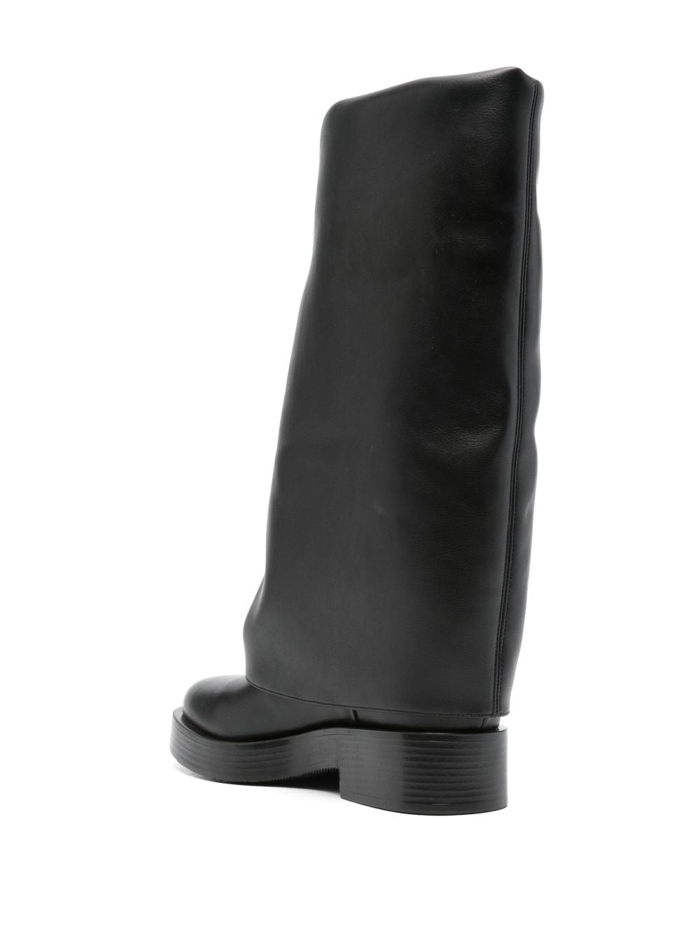 Stivale con risvolto nero 1S357Y0301LAABR 9000 CASADEI