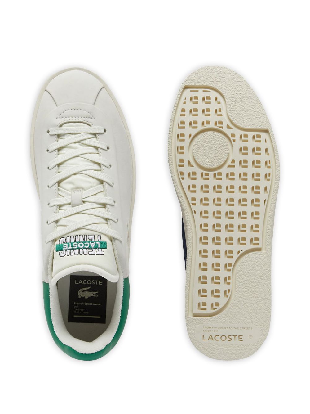 Sneakers bianche Baseshot premium I03079 WG1 LACOSTE