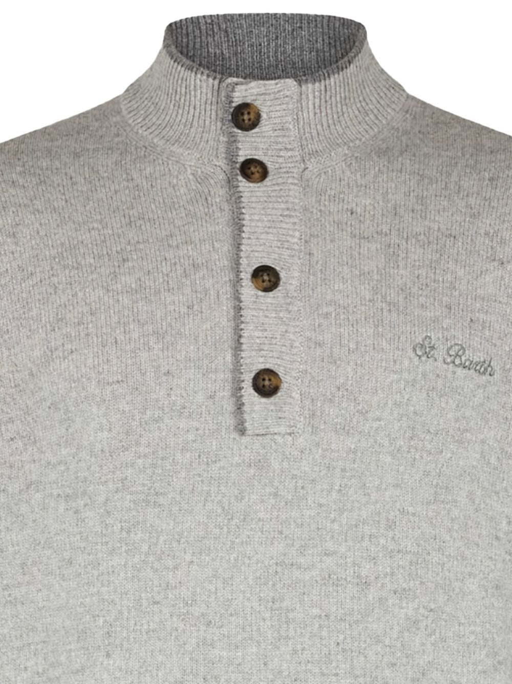 Maglione dorian grigio DORA001 00034G MC2 SAINT BARTH