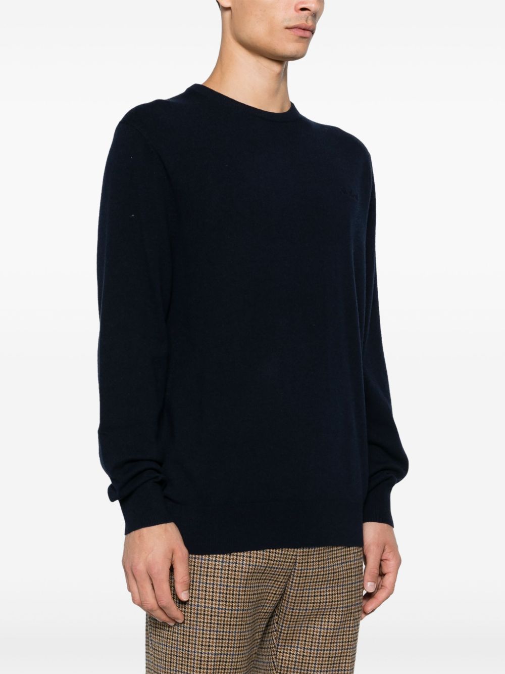 Maglione regent blu notte REGE003 00010G MC2 SAINT BARTH