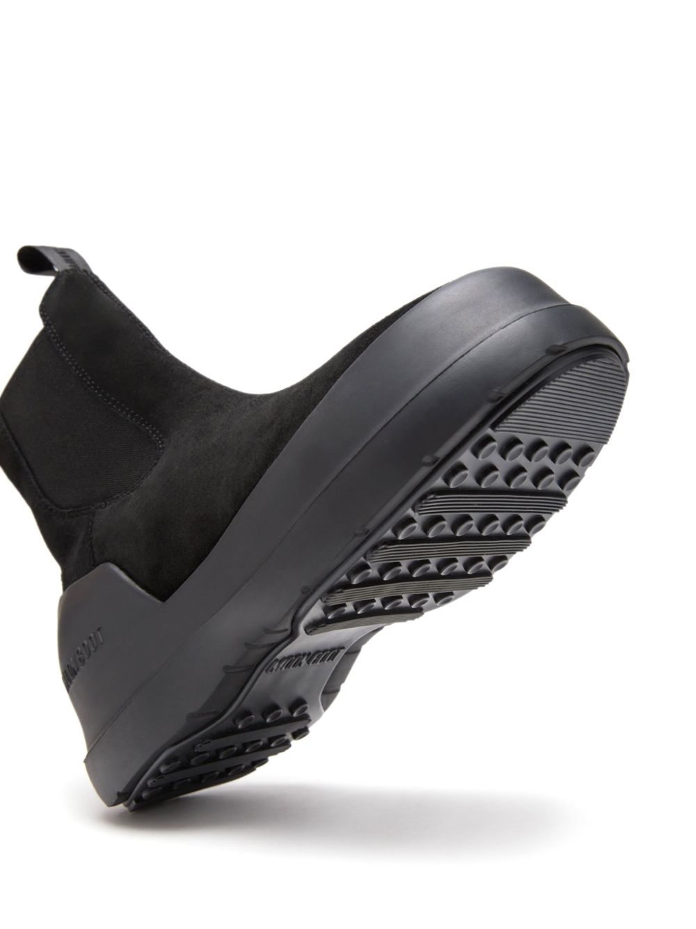 STIVALE LUNA CHELSEA NERO IN PELLE SCAMOSCIATA 80D2480050 N001 MOON BOOT