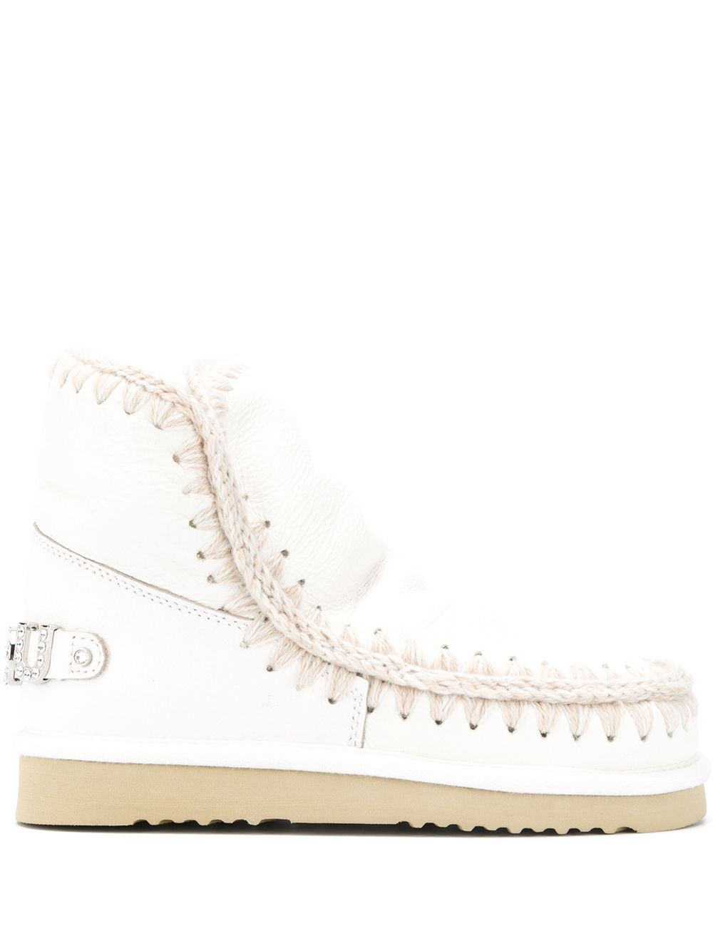 Stivale Eskimo 18 logo stass bianco MUFW101036C WXWHI MOU