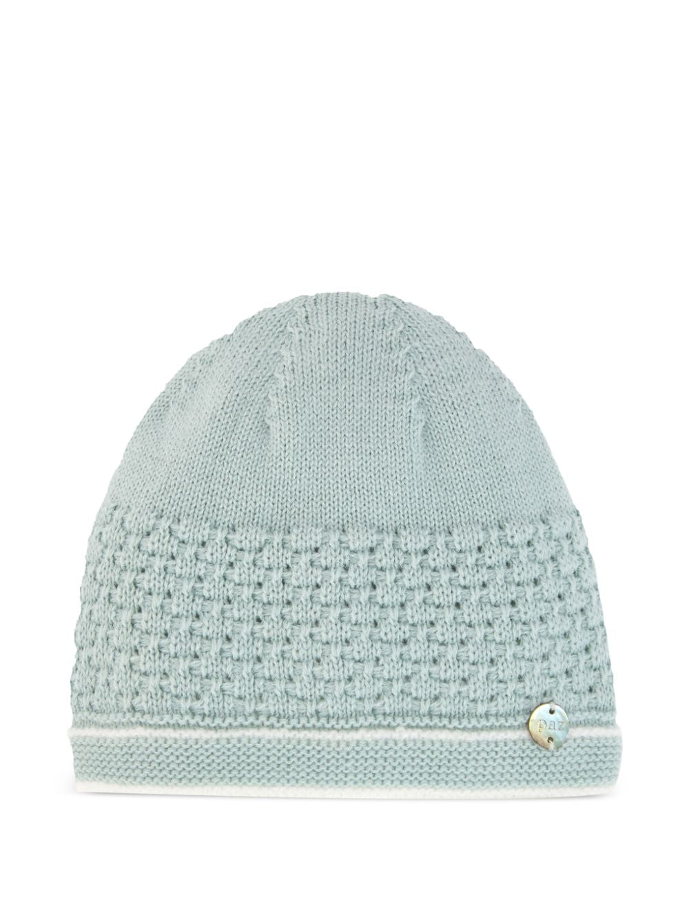 Cappello USIGNOLO acqua marina lana neonato 040112132 0310 PAZ RODRIGUEZ KIDS