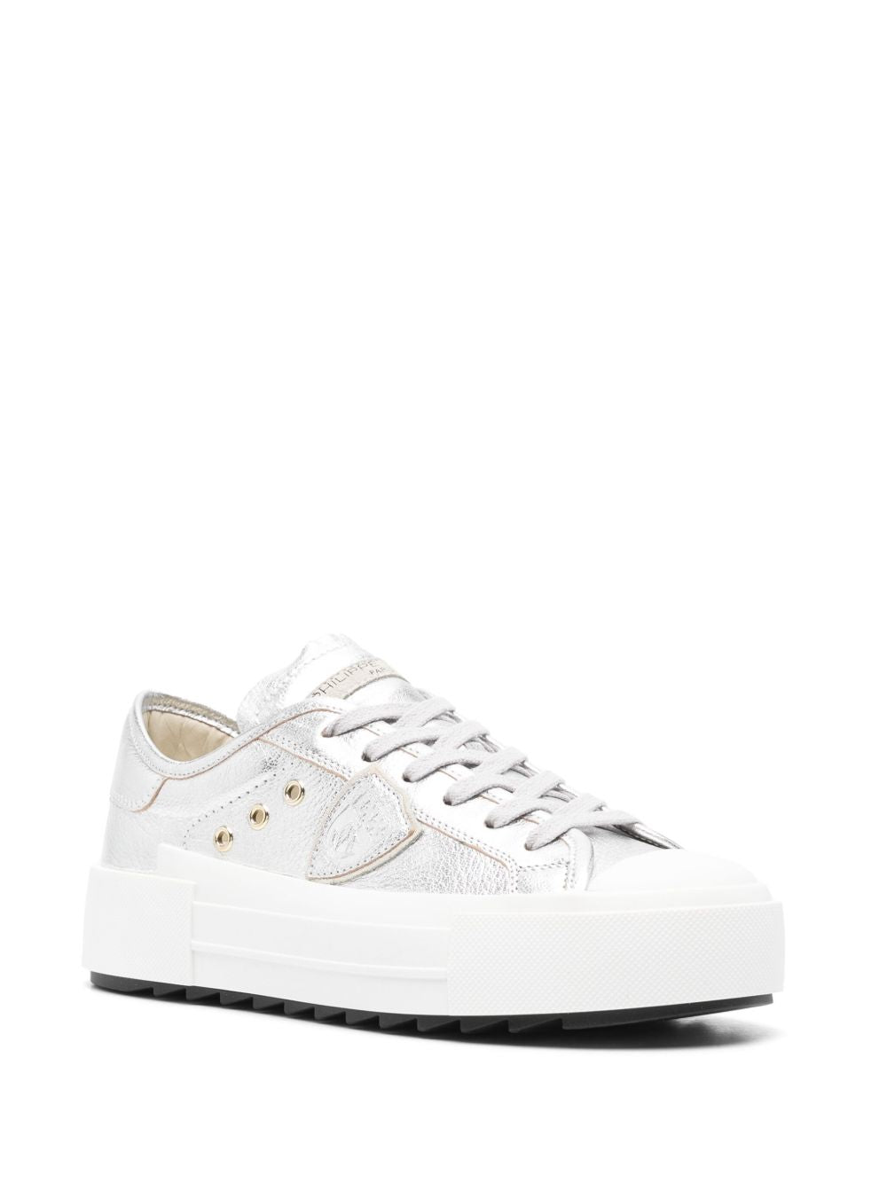 Sneaker Paris Haute argento donna PDLD M001 PHILIPPE MODEL