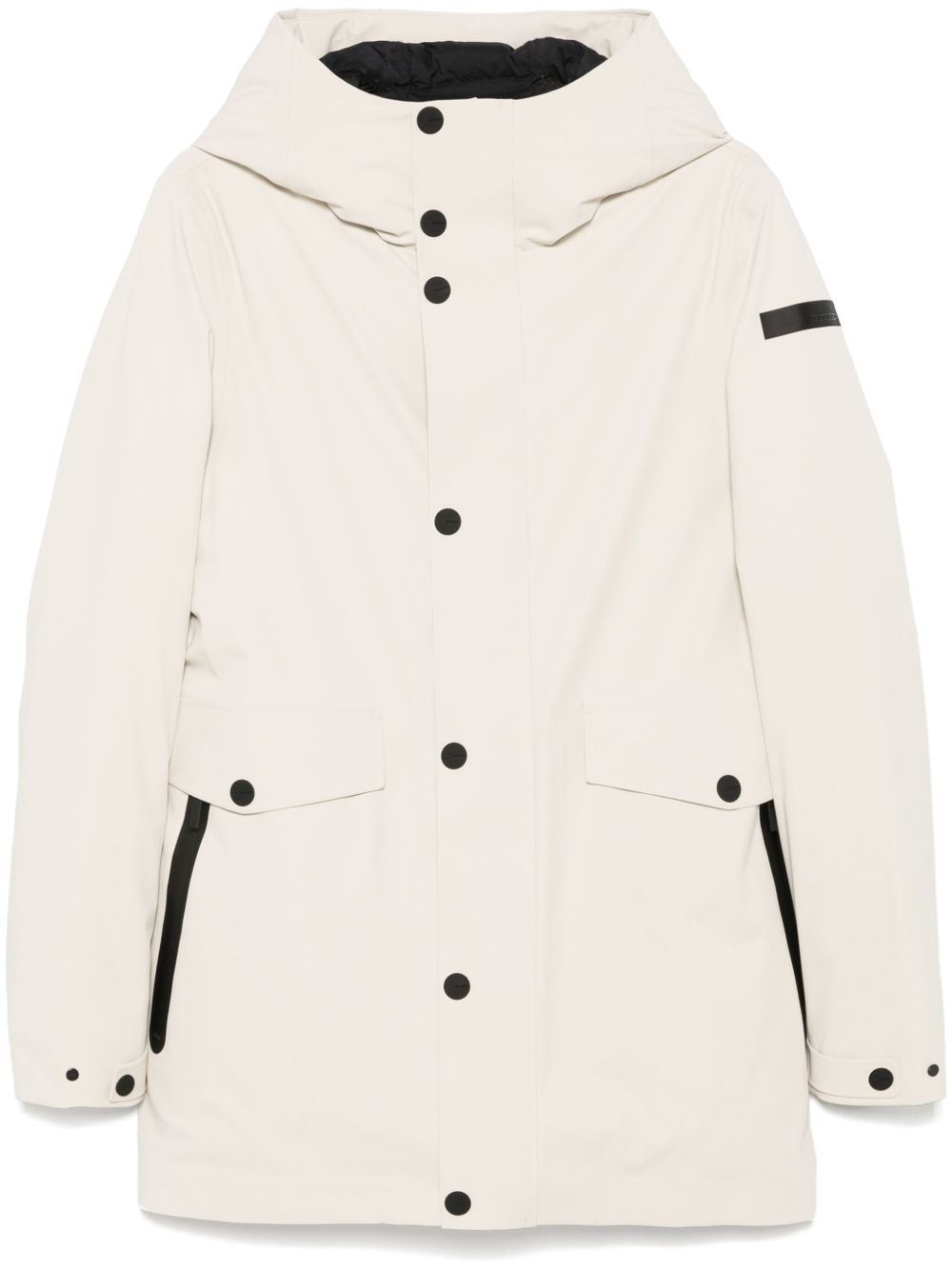 Parka egg floating beige chiaro W24054 32 RRD