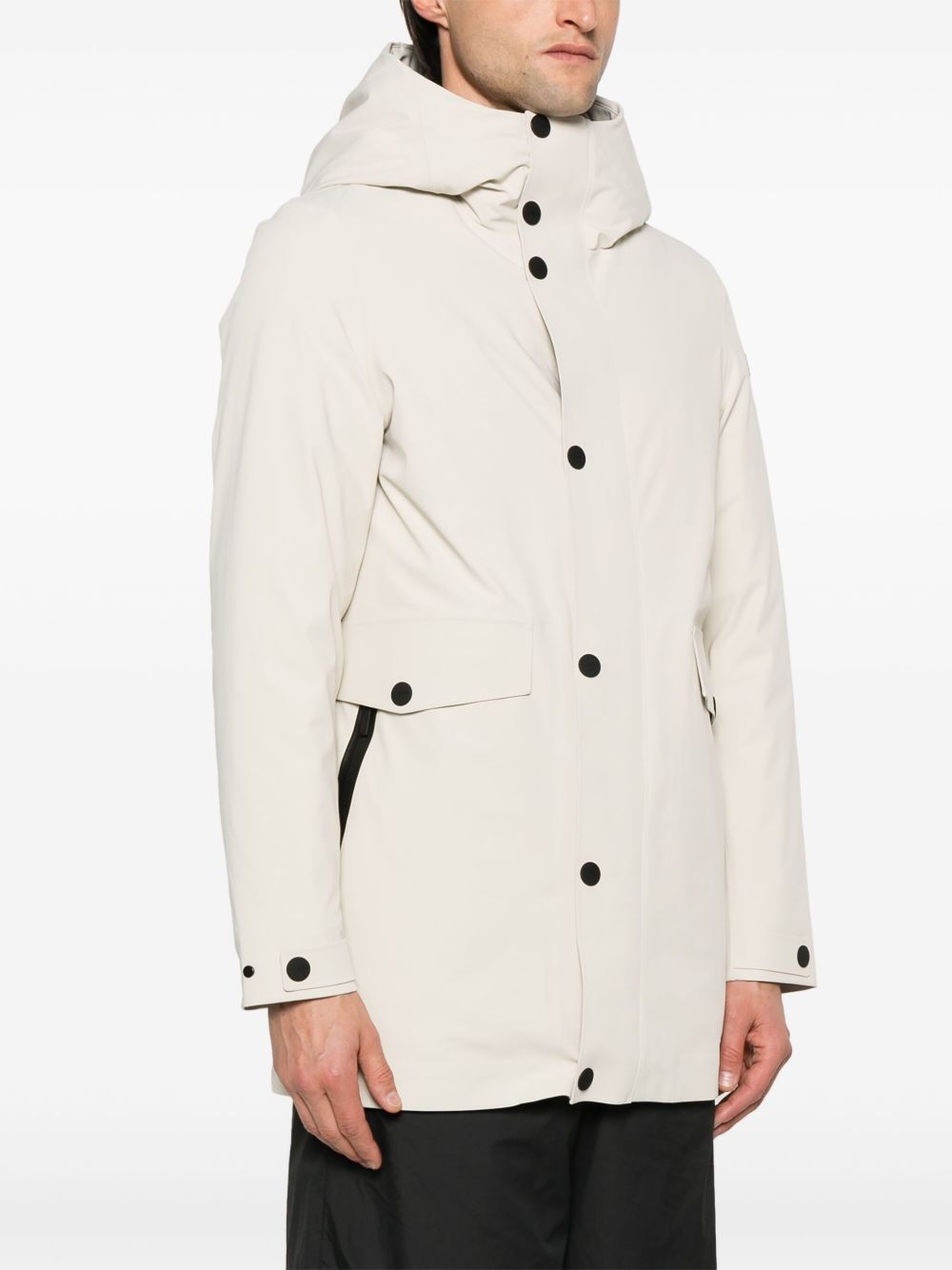 Parka egg floating beige chiaro W24054 32 RRD