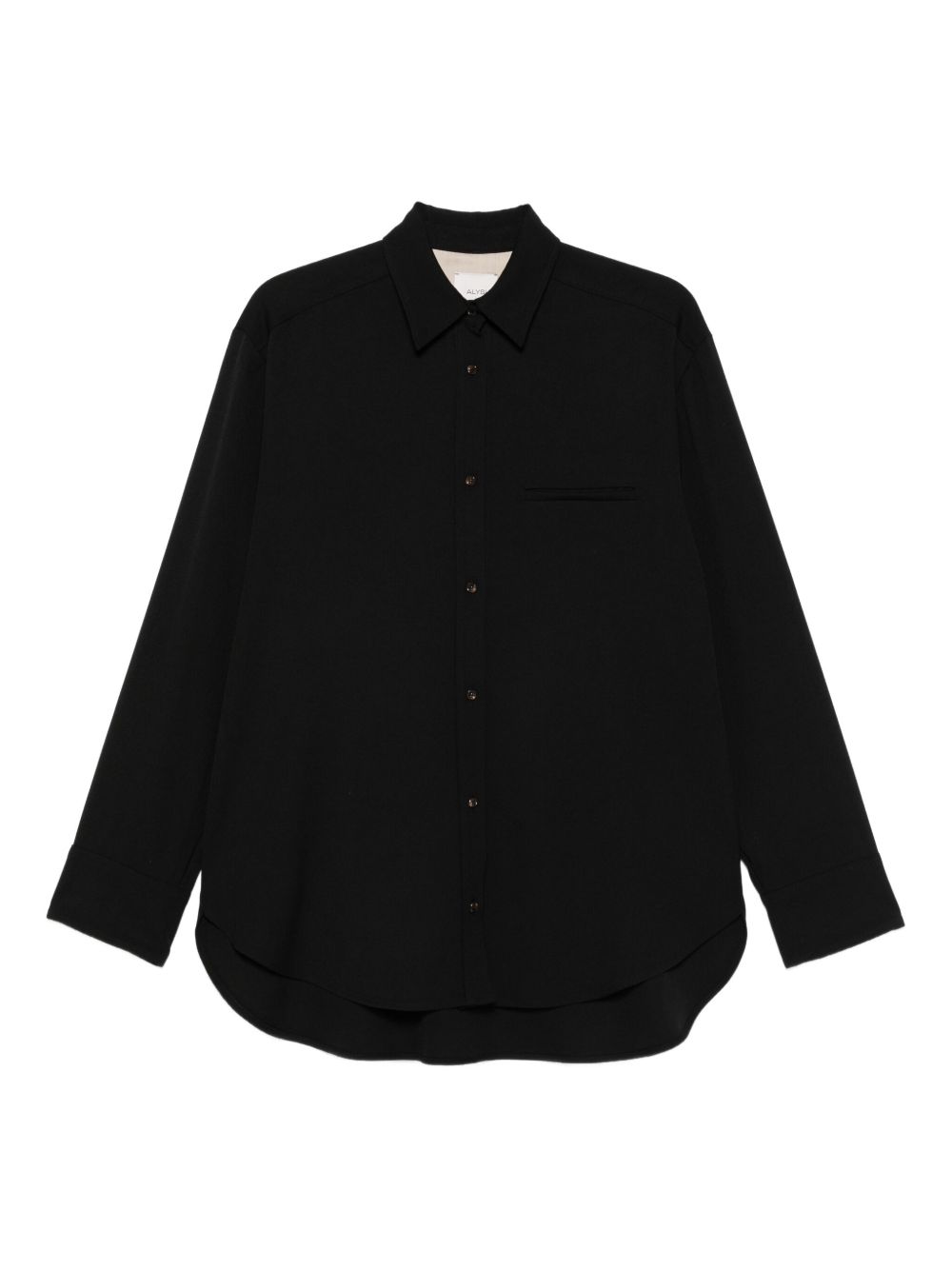 Camicia Abbottonata Nera 165820A5052 NR ALYSI