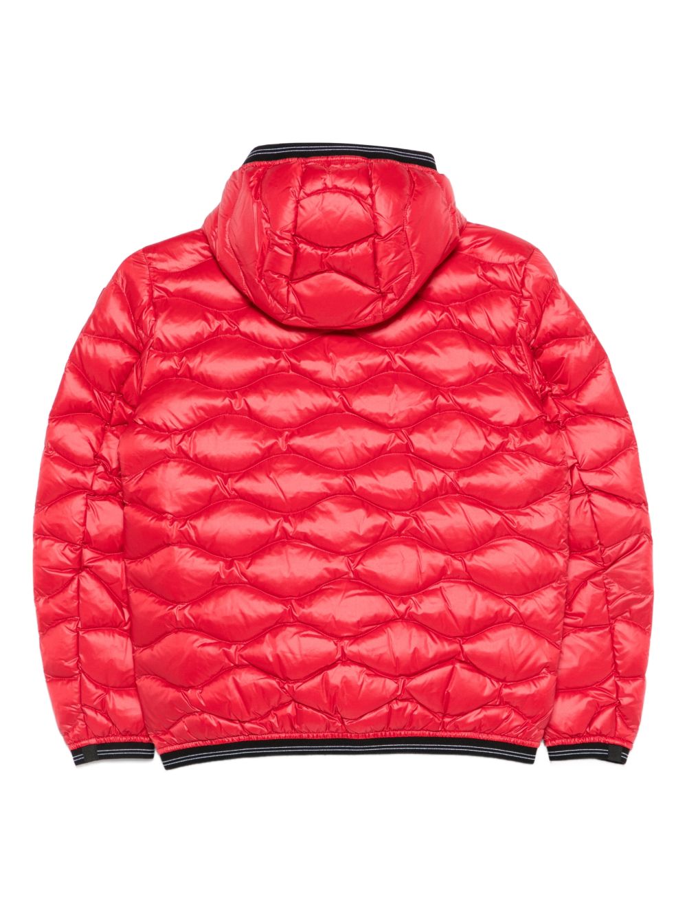 Piumino con cappuccio rosso 25WBLKC03438006719 552GG BLAUER KIDS