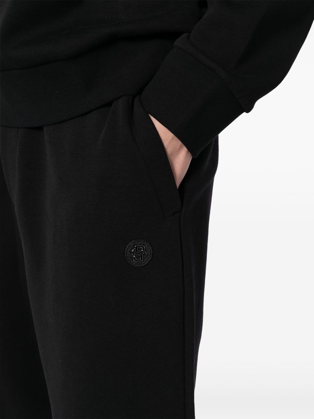 Pantaloni Sportivi Neri con Coulisse 50520322 002 BOSS