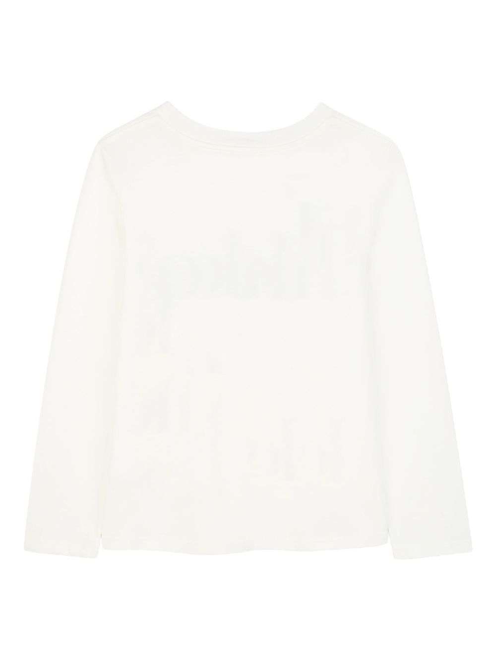 T-shirt a Maniche Lunghe con Logo a Contrasto C20650 117 CHLOE KIDS