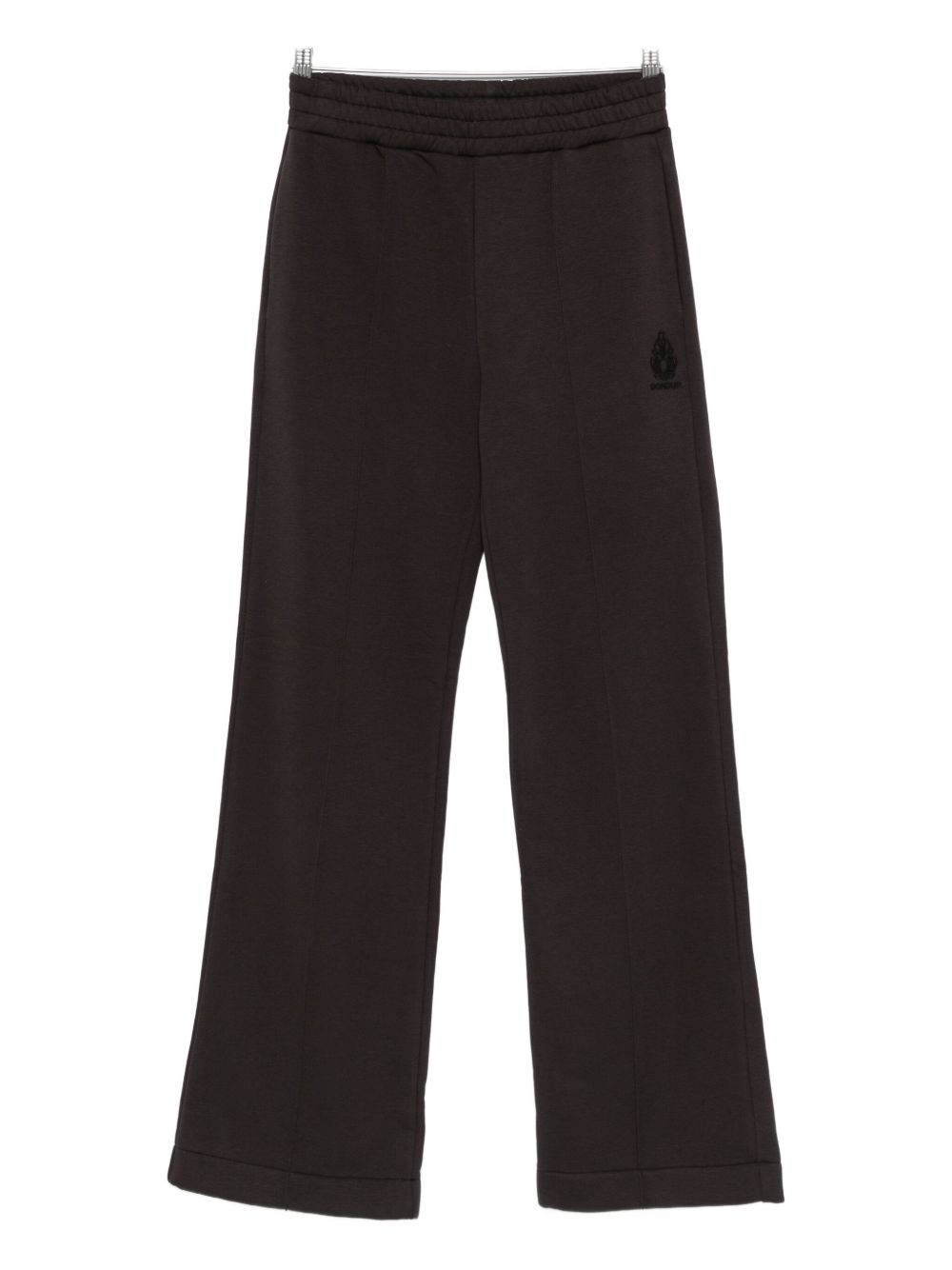 Pantaloni neri con vita elasticizzata DP831KF0234IT1DDD 999 DONDUP