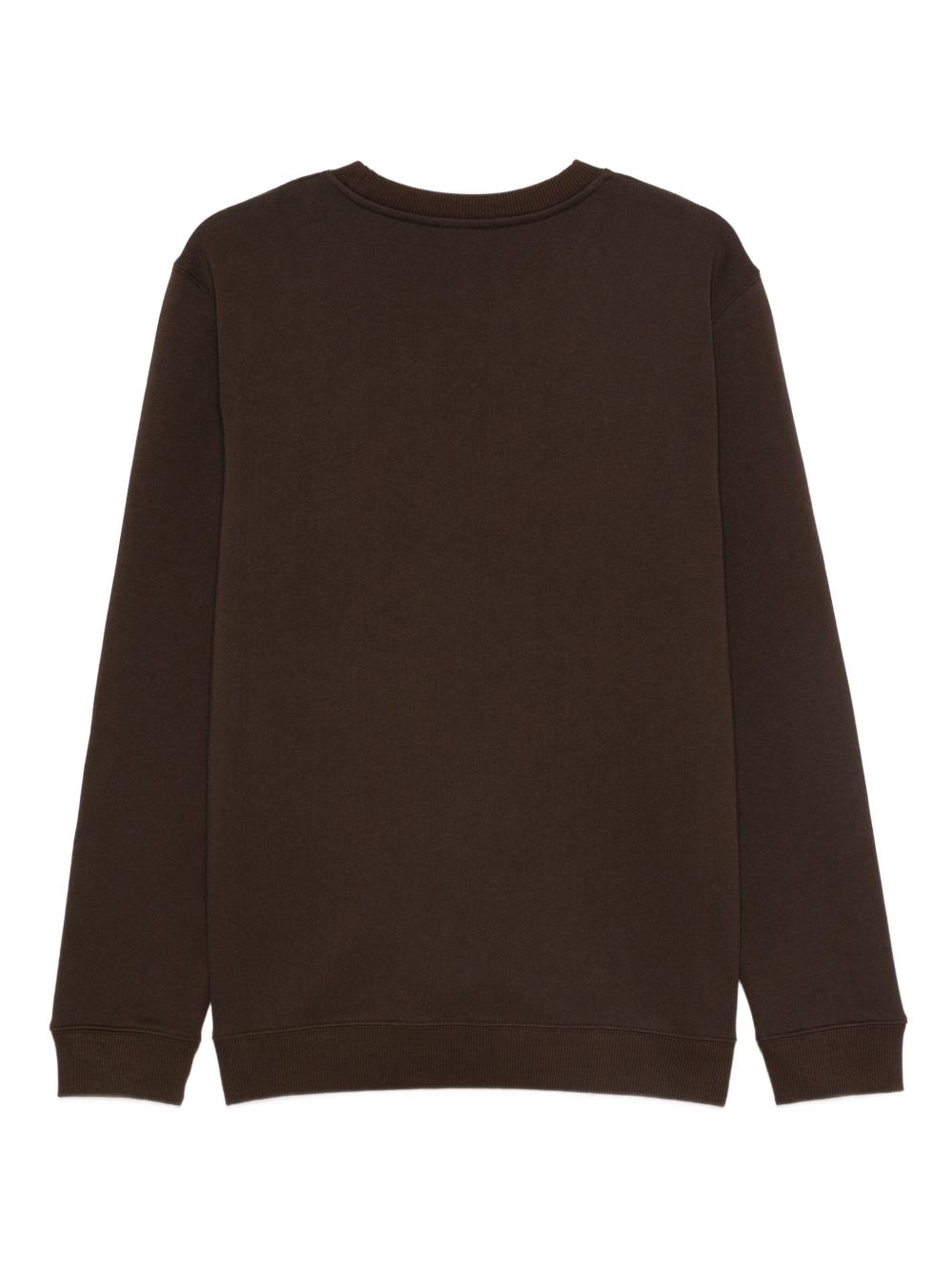 DONDUP Felpa nera con logo flocked Made in Italy UF641KF0196ULO7DUW25 737 DONDUP