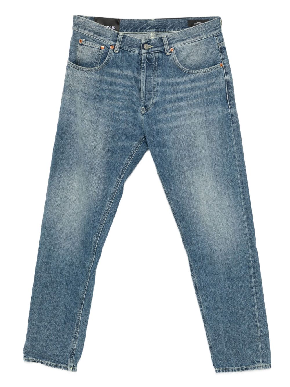 DONDUP Jeans blu a gamba dritta in denim UP576DFE313ULL5DUW25 800 DONDUP
