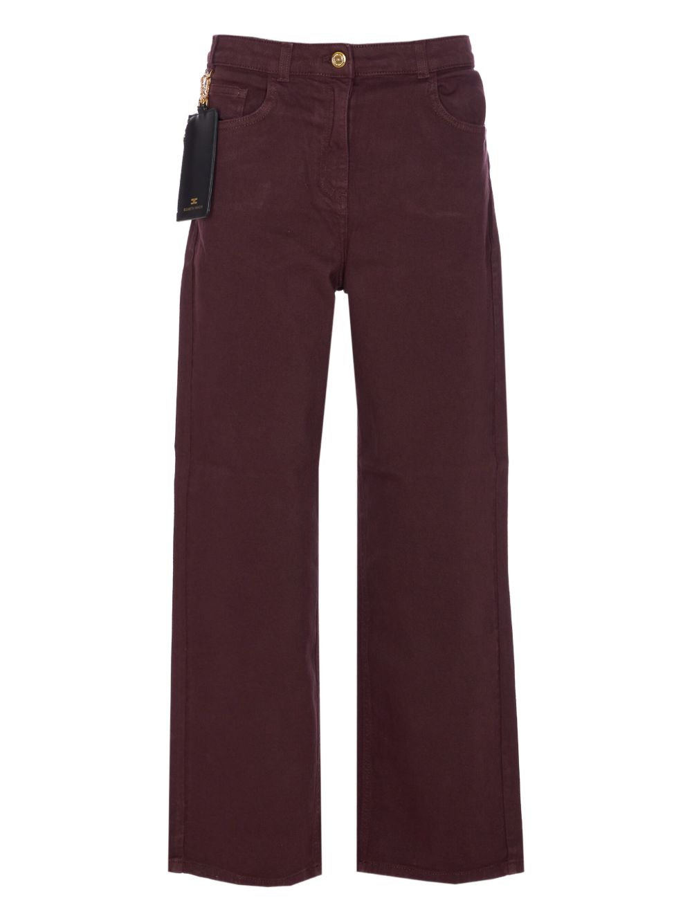 Jeans con Applicazioni e Placca Dorata PJ04D56E2 EA4 ELISABETTA FRANCHI