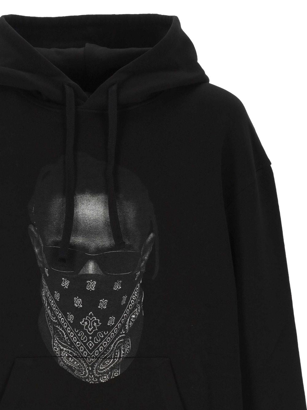 Felpa con Stampa Bandana e Cappuccio NUW25227 009 IH NOM UH NIT