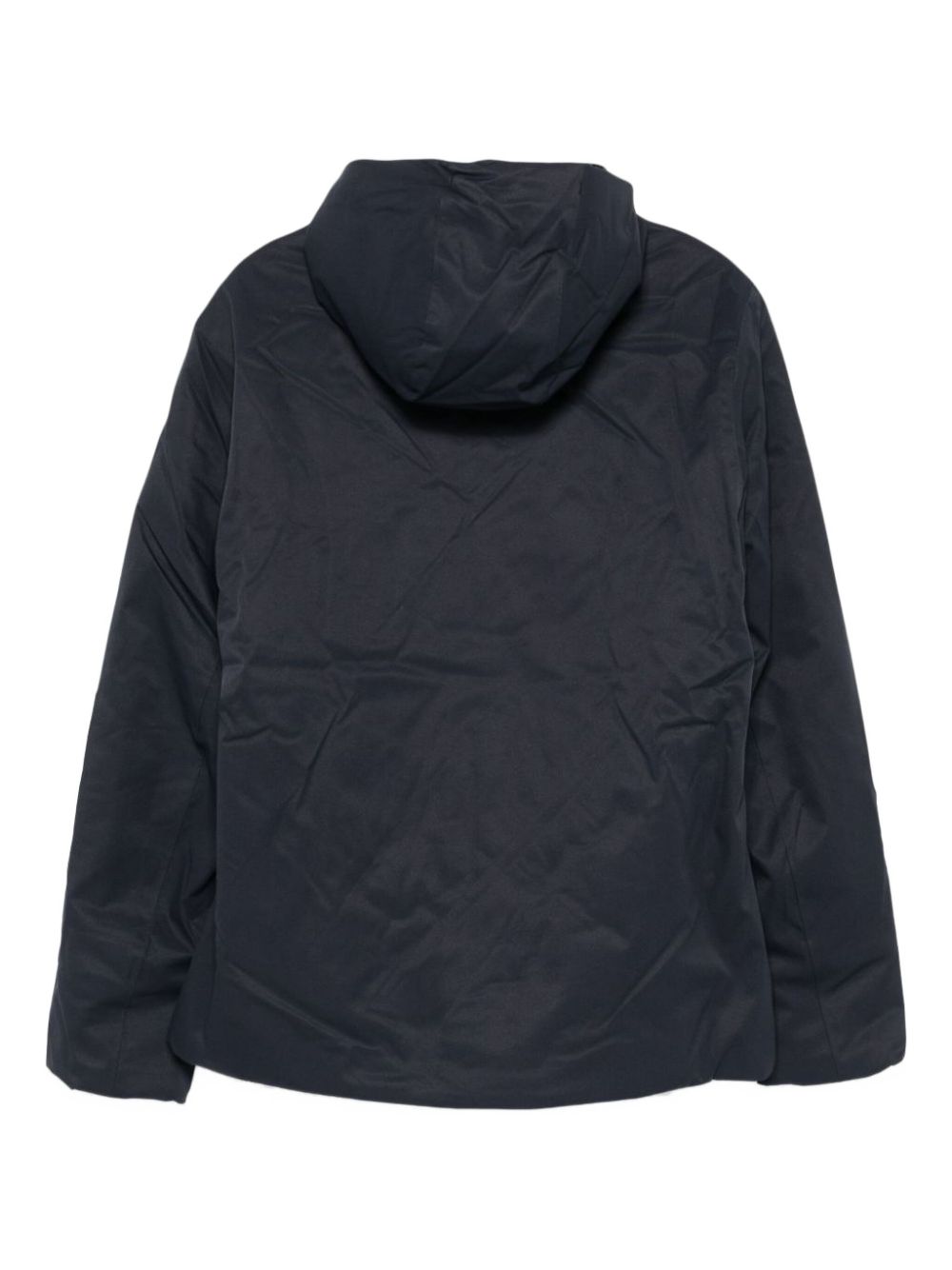 Piumino nero con cappuccio e zip K8133DW AL8 K-WAY