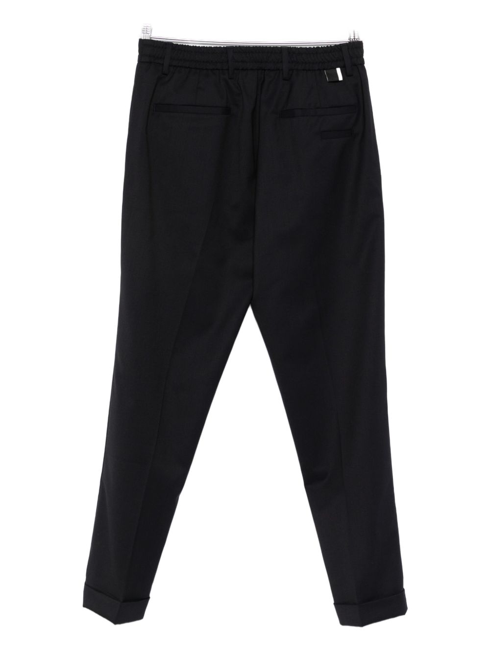 Pantaloni blu D-ring con pieghe L1PFW25266920 E044 LOW BRAND