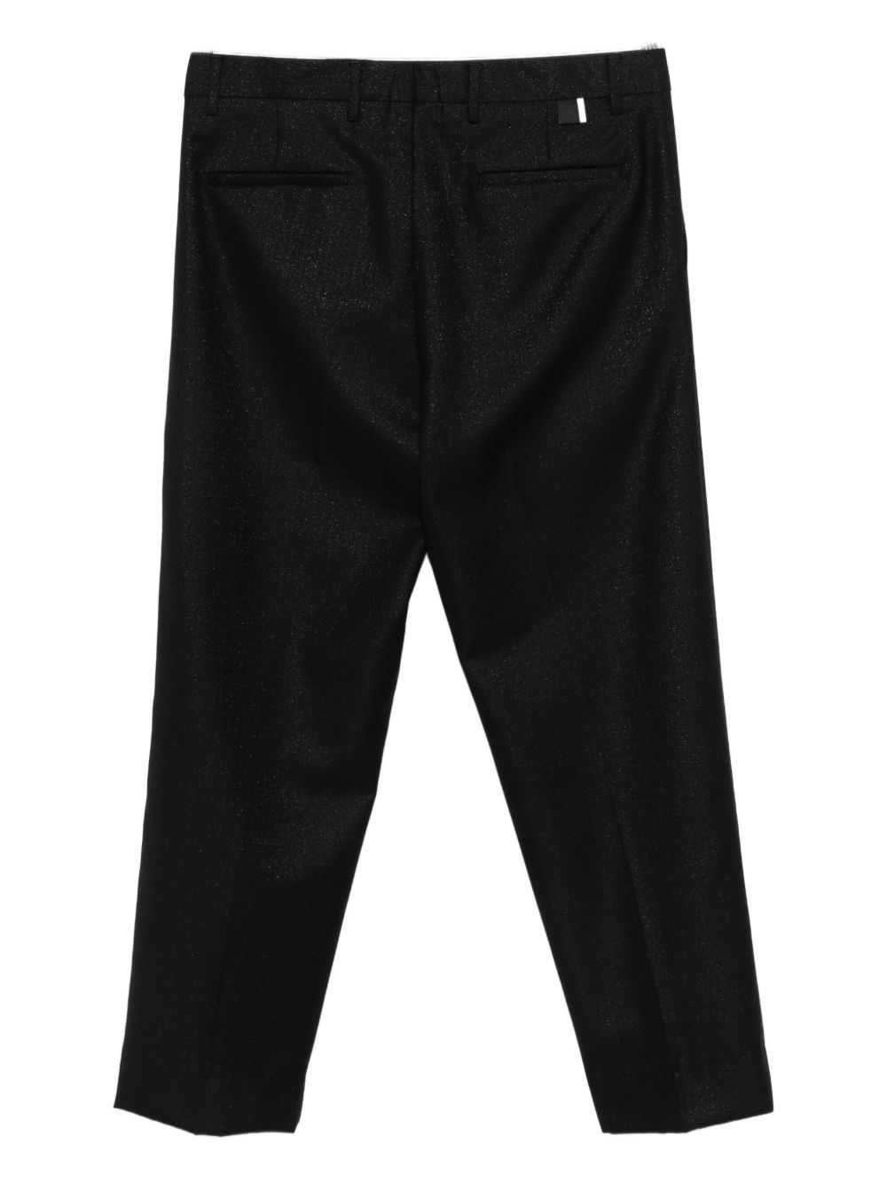 Pantaloni neri dritti L1PFW25266957 D018 LOW BRAND