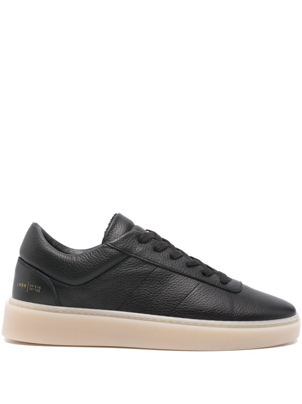 Sneakers volanti nere con lacci L1SFW25265254 D001 LOW BRAND