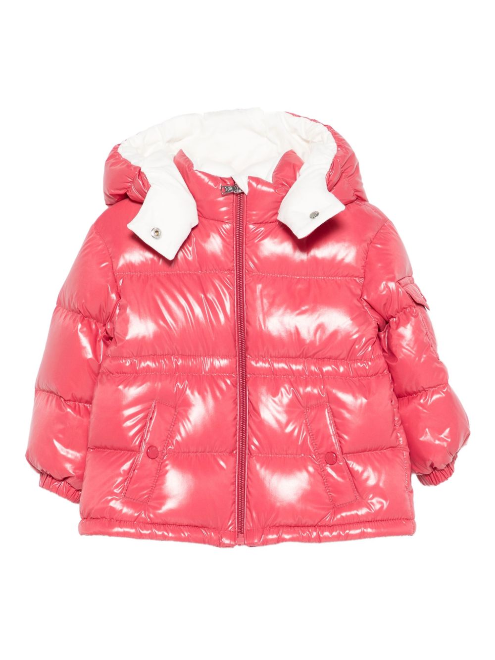 Piumino Neonata con Cappuccio e Coulisse K29511A00033597Z8 559 MONCLER KIDS