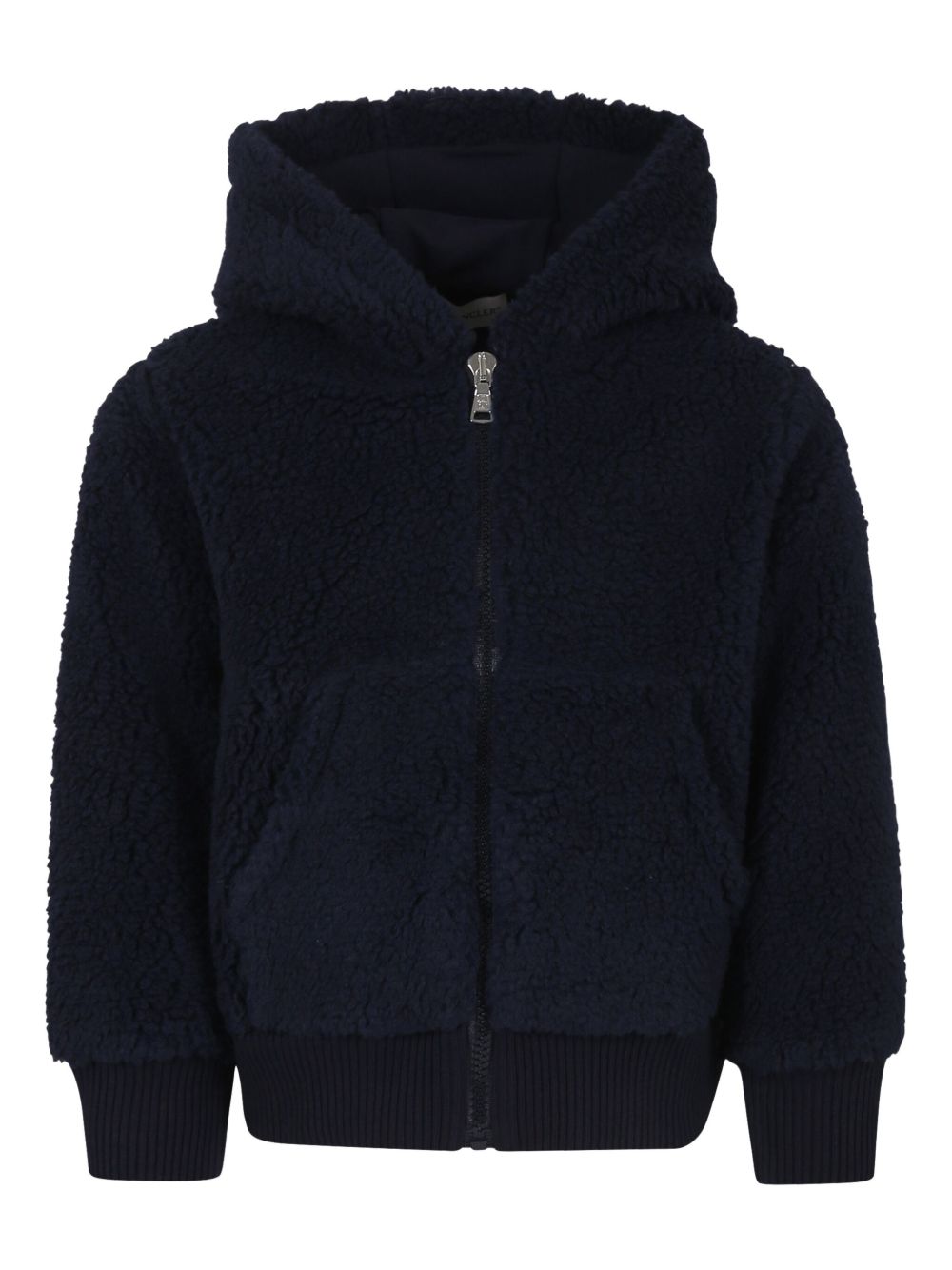 Felpa Teddy con Cappuccio e Zip K29548G0001689A3X 778 MONCLER KIDS