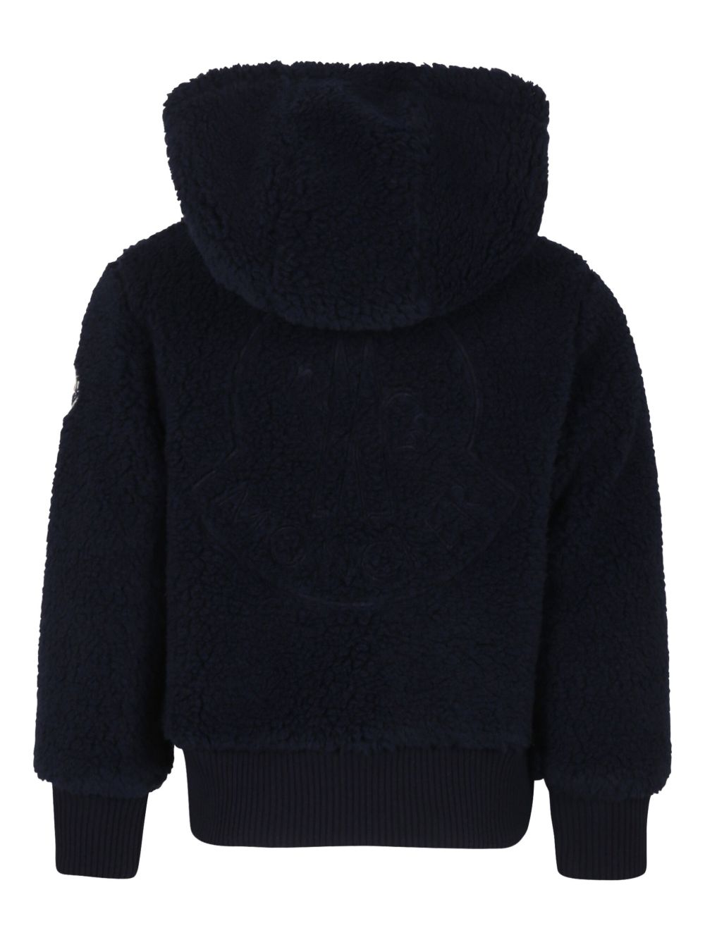 Felpa Teddy con Cappuccio e Zip K29548G0001689A3X 778 MONCLER KIDS