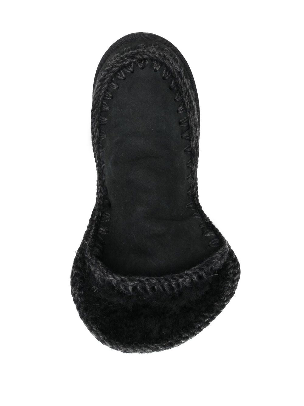 Stivaletti alla caviglia con logo glitter MUFW101050A BKBK MOU