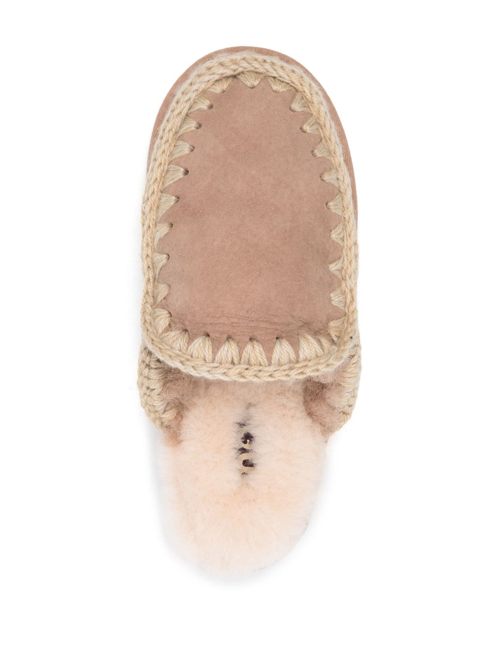 Slippers color sabbia slip-on MUFW101125A CAM MOU