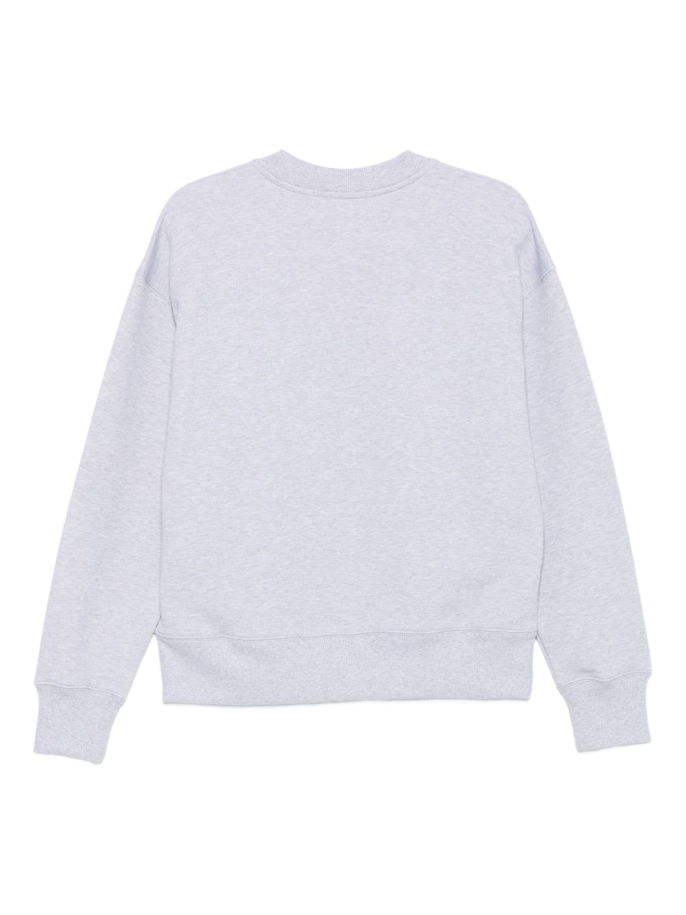 Felpa grigia in cotone con logo ricamato 3941MDM80257793 95 MSGM