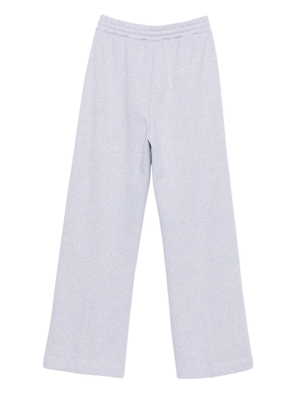 Pantaloni sportivi grigi in cotone con logo ricamato 3941MDP71257793 95 MSGM