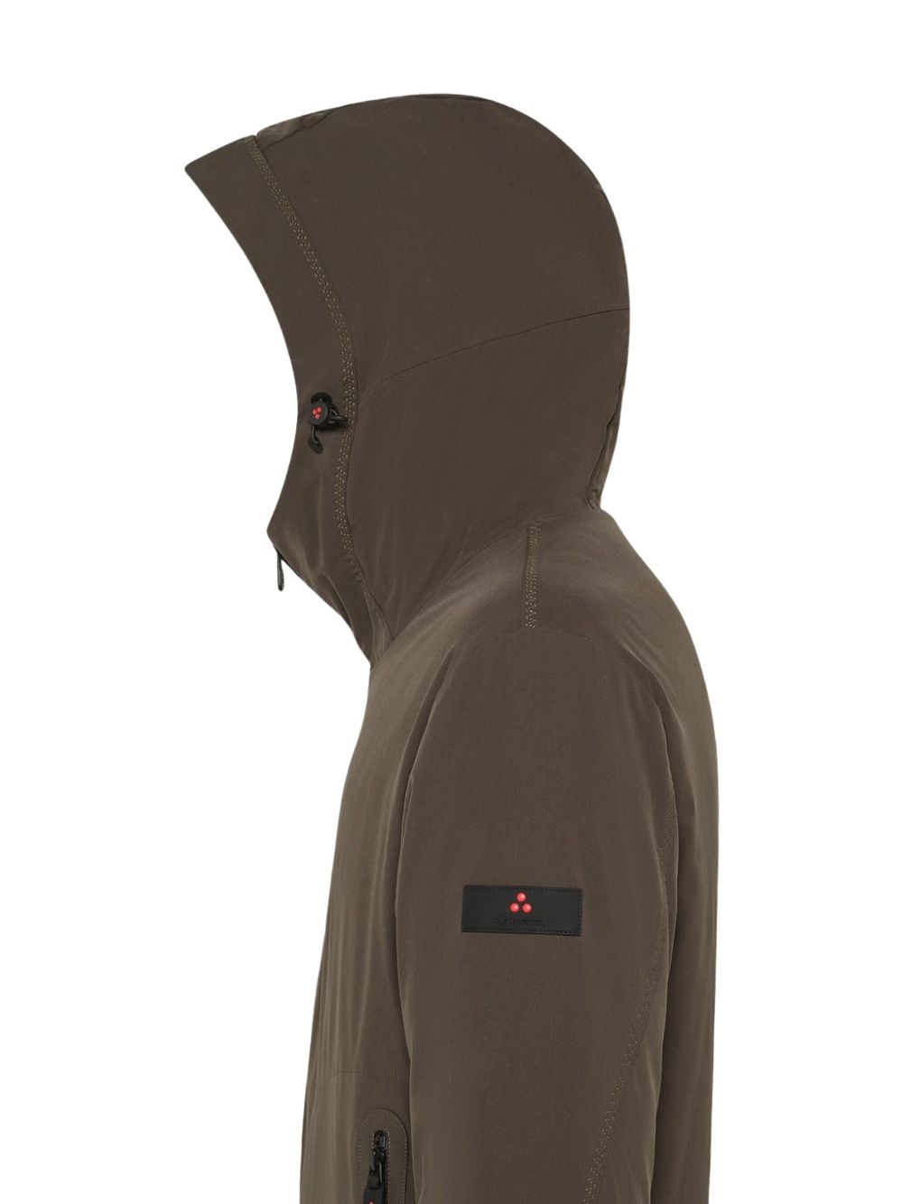 Giacca trapuntata con cappuccio Peuterey Loge SRT 1 verde PEU556601192020 494 PEUTEREY