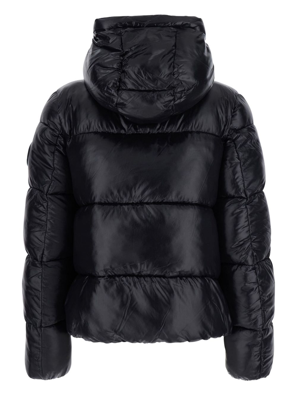 Piumino trapuntato con cappuccio e collo alto D31989WLOVE21 10000 SAVE THE DUCK