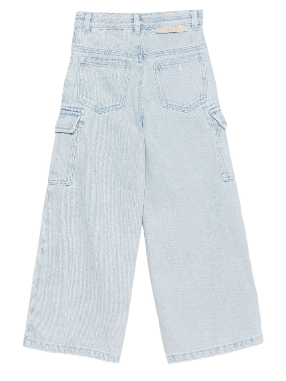 Pantaloni Cargo Azzurri per Bambini con Zip TX6D30Z0746 600 STELLA MCCARTNEY KIDS