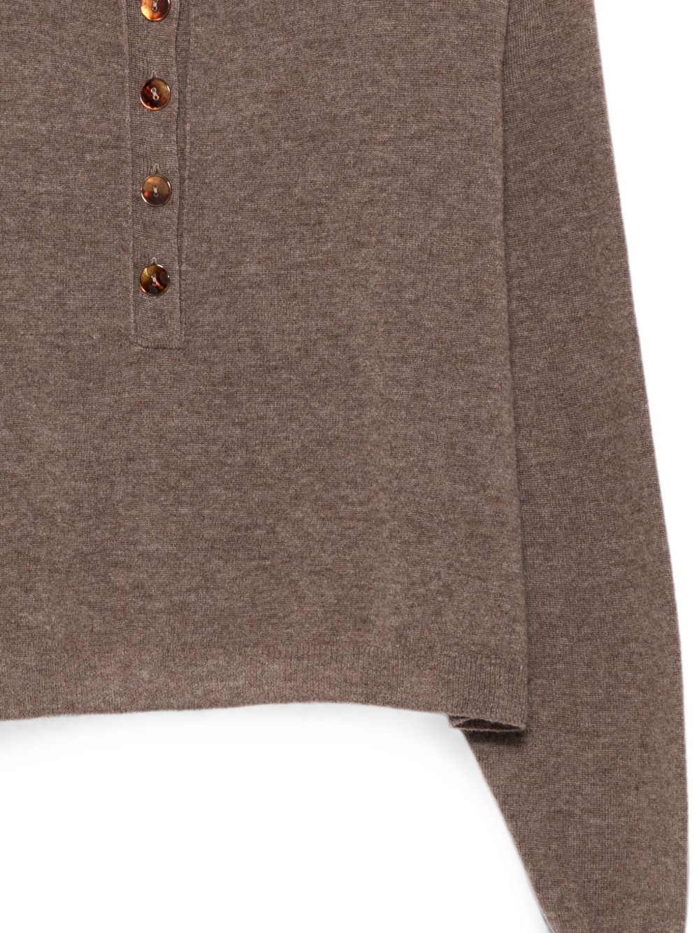 Maglia in Cashmere Castagna 266429A6008 CAST ALYSI