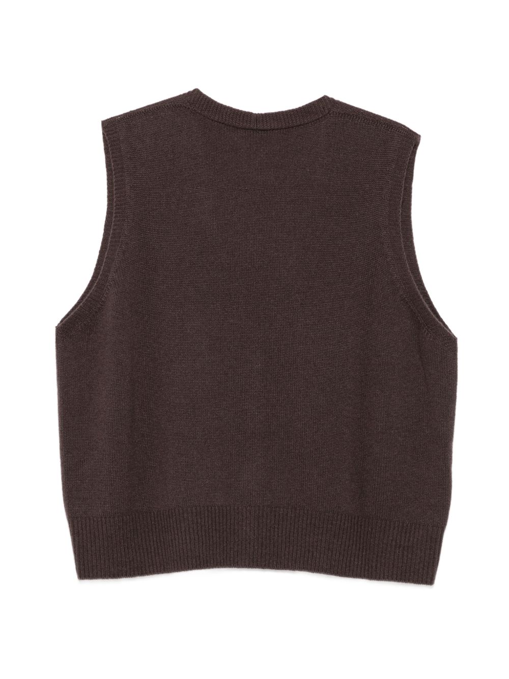 Gilet in Cashmere Cacao 266440A6043 CACAO ALYSI