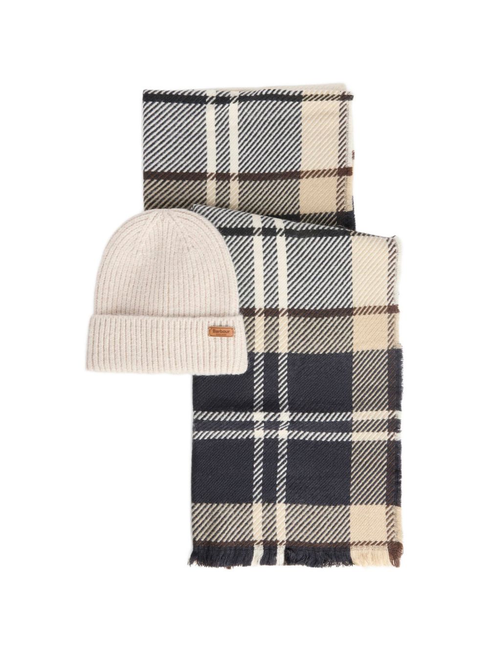 Set Light Birchwood Tartan LGS0094 TN26 BARBOUR